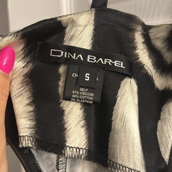 Dina Bar-El Zebra Print Dress (viscose, cotton, elastane) - S - Picture 8 of 11